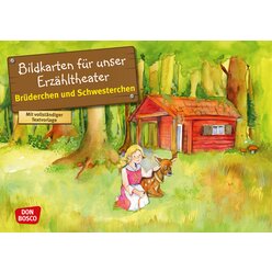 Kamishibai Bildkartenset - Brderchen und Schwesterchen, 3-8 Jahre