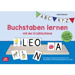 Buchstaben lernen mit der Erzhlschiene, Heft, ab 4 Jahre