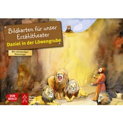 Kamishibai Bildkartenset - Daniel in der Lwengrube, 3-8 Jahre
