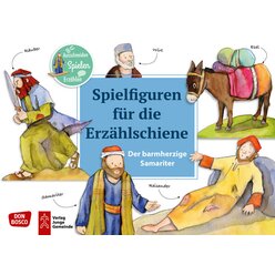 Erzhlschiene Spielfiguren - Der barmherzige Samariter, ab 2 Jahre