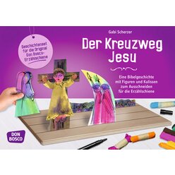 Erzhlschiene Bastelset - Der Kreuzweg Jesu, ab 2 Jahre