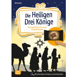 Das Schattentheater - Die Heiligen Drei Knige, Heft, ab 4 Jahre