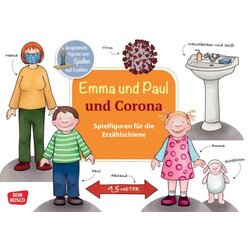 Emma und Paul und Corona, Spielfiguren fr die Erzhlschiene, 2-5 Jahre