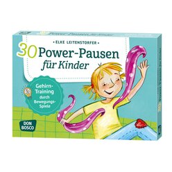 30 Power-Pausen fr Kinder, Kartensatz, 4-8 Jahre