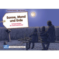 Kamishibai Bildkartenset - Sonne, Mond und Erde, 4-8 Jahre