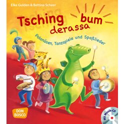 Tschingderassabum, Buch inkl. CD, 3-8 Jahre