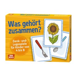 Was gehrt zusammen?, Denk- und Legespiele, 4-8 Jahre