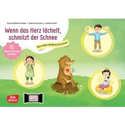 Wenn das Herz lchelt, schmilzt der Schnee, Kamishibai Bildkartenset, 4-10 Jahre