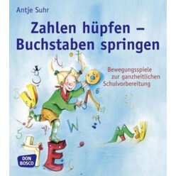 Zahlen hpfen - Buchstaben springen, Taschenbuch, 3-8 Jahre