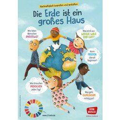 Die Erde ist ein groes Haus, DIN A1 Plakat