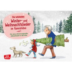 Kamishibai Bildkartenset - Die schnsten Winter- und Weihnachtslieder im Kamishibai, ab 2 Jahre