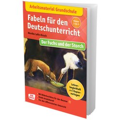 Arbeitsmaterial Der Fuchs und der Storch, 5-11 Jahre