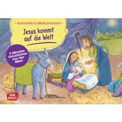 Kamishibai Bildkartenset - Jesus kommt auf die Welt, ab 2 Jahre
