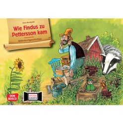 Kamishibai Bildkartenset - Wie Findus zu Pettersson kam, 4-10 Jahre