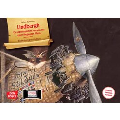 Kamishibai Bildkartenset - Lindbergh: Die abenteuerliche Geschichte einer fliegenden Maus, 5-10 Jahre