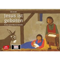 Kamishibai Bildkartenset - Jesus ist geboren, ab 4 Jahre