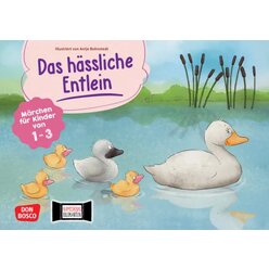 Kamishibai Bildkartenset - Das hssliche Entlein, 1-3 Jahre