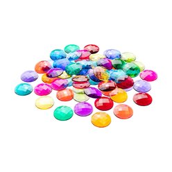 Funkelsteine, 60 Stck in 12 Farben