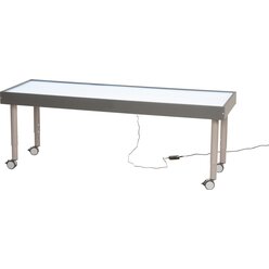 Groer Leuchttisch, 180 x 60 cm, hhenverstellbar 66,5 bis 83,5 cm (Achtung: neue Version in Vorbereitung)