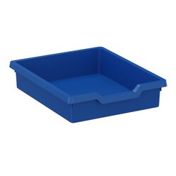 Kunststoffkasten Gre III blau, 31 cm breit, 37 cm tief, 7,5 cm hoch