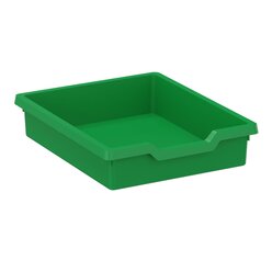 Kunststoffkasten Gre III grn, 31 cm breit, 37 cm tief, 7,5 cm hoch