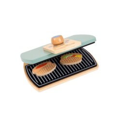 Grillstation aus Holz, 24x17 cm