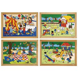 Puzzles Kinderaktivitten - Vierer-Set, ab 3 Jahre