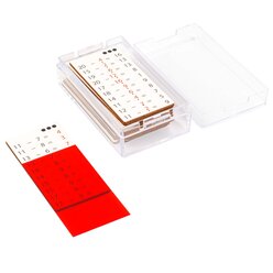 Subtraktion Buddy, 10 Lernkarten in Box, Vorschule/1. Klasse