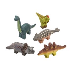 Meine ersten Dinosaurier, 5 Tierfiguren aus Holz, ab 3 Jahre