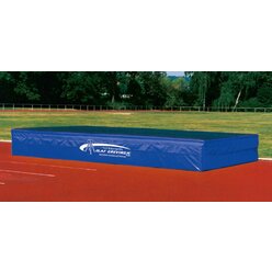St�lpdeckel 600 x 400 x 50 cm f�r Hochsprungmatten, mit Spikeschutz, Farbe: blau