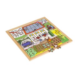 Puzzle Natur & Klima - Nachhaltiges Haus