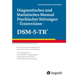 Diagnostisches und Statistisches Manual Psychischer Strungen  Textrevision  DSM-5-TR