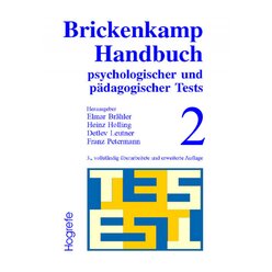 Brickenkamp Handbuch psychologischer und pdagogischer Tests, zweiter Band