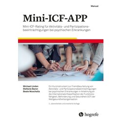 Mini-ICF-APP Partizipationsstörungen, Manual