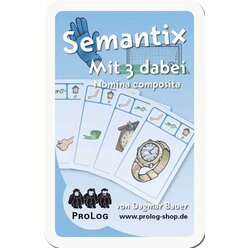 Semantix Mit drei dabei - Nomina composita, ab 5 Jahre