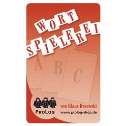 Wortspielerei, Kartenspiel