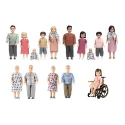 Lundby Kindergarten-Puppenset, 15 Teile