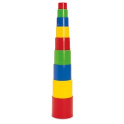 dantoy Baubecher ohne Motiv im Netz (9 Stck), ab 12 Monate