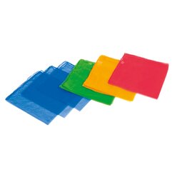 Jongliertcher - 4 Farben 138 x 138 cm, 4er-Set, rot, blau, gelb, grn