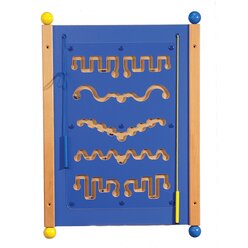 Magnet Rallye Wandelement, 80 x 56 cm blau