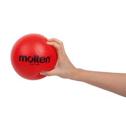 Molten Schaumstoffball, Soft-HR 16 cm, rot