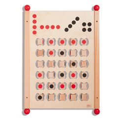 Vier Gewinnt Wandelement, natur, 80 x 56 cm, ab 18 Monate