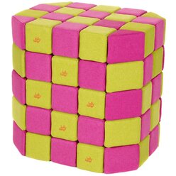 Jolly Heap Set BASIC pink-grn, Riesen-Magnetbausteine