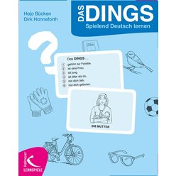 Das DINGS Spielend Deutsch lernen, Lernspiel, ab 7 Jahre