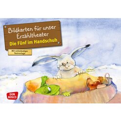 Kamishibai Bildkartenset - Die Fnf im Handschuh, 2-6 Jahre