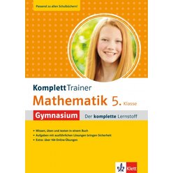 Komplett Trainer Gymnasium, Übungsbuch Mathematik 5. Klasse