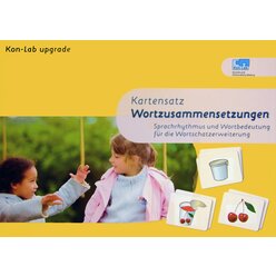 Kon-Lab Kartensatz Wortzusammensetzungen mit Anleitung fr Eltern, 0-10 Jahre