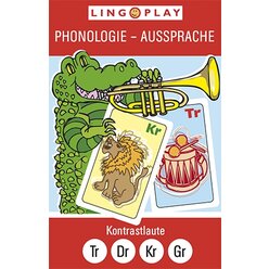 Phonologie-Aussprache Kontrastlaute Tr, Dr, Kr und Gr, ab 4 Jahren