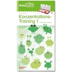 miniLK Konzentrationstraining, Heft, 1, 5-7 Jahre