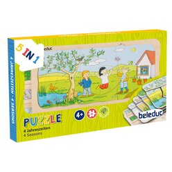 Lagen-Puzzle 4 Jahreszeiten, 4-7 Jahre